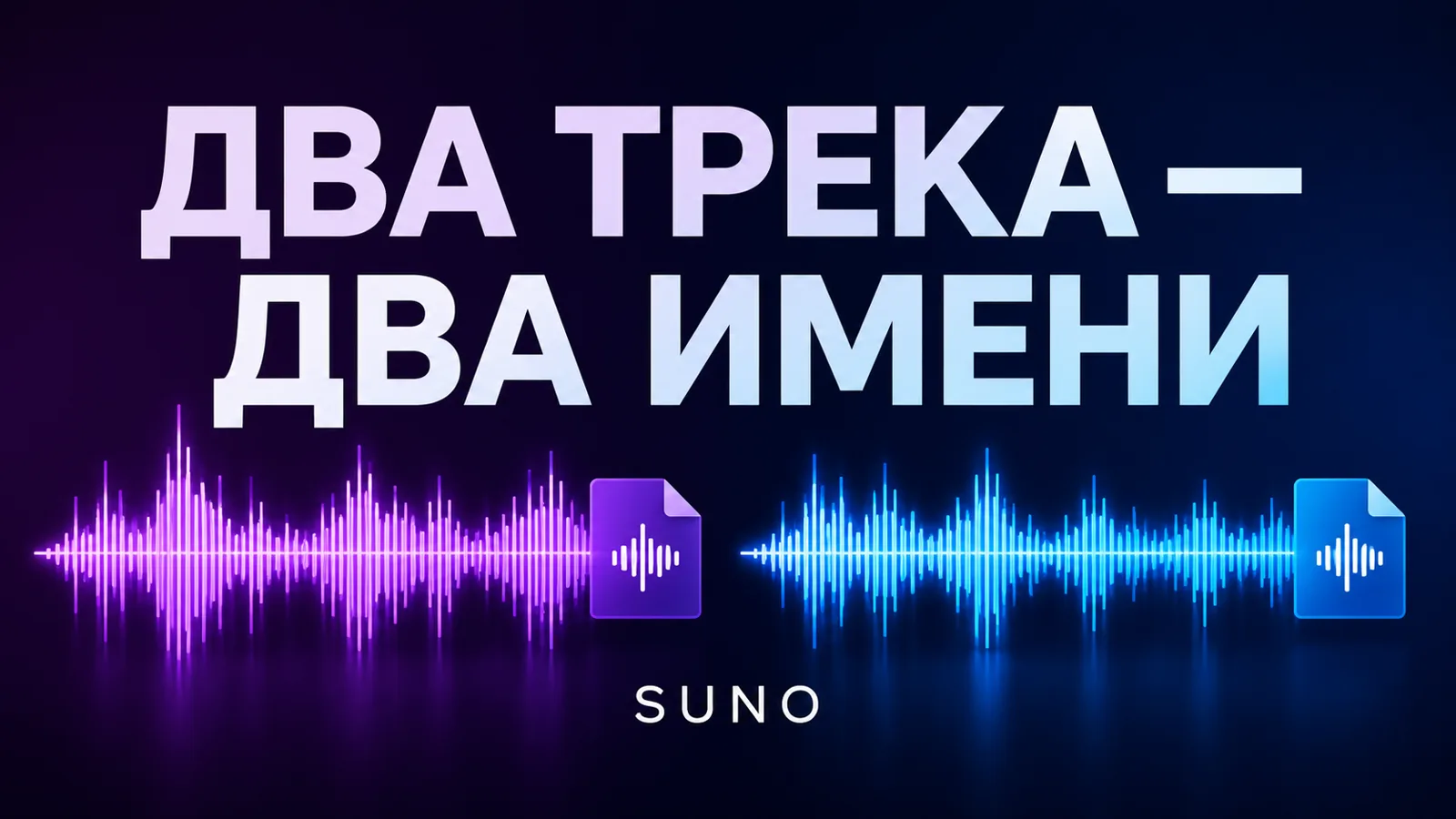 Два варианта трека — два разных имени файла