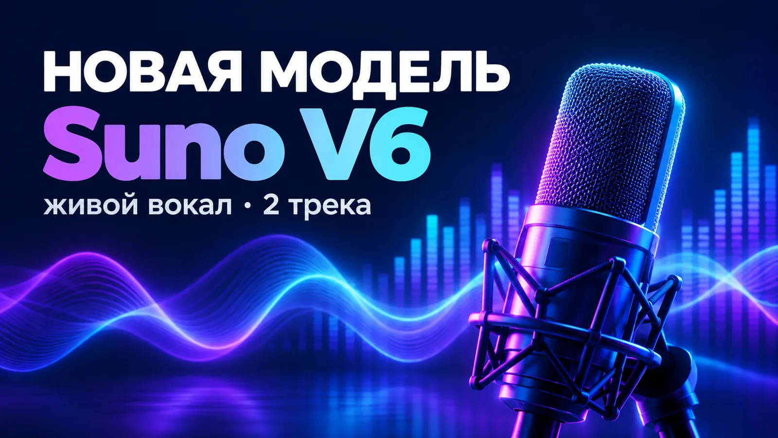 Suno V6 — новая главная модель музыки: живой вокал по прежней цене