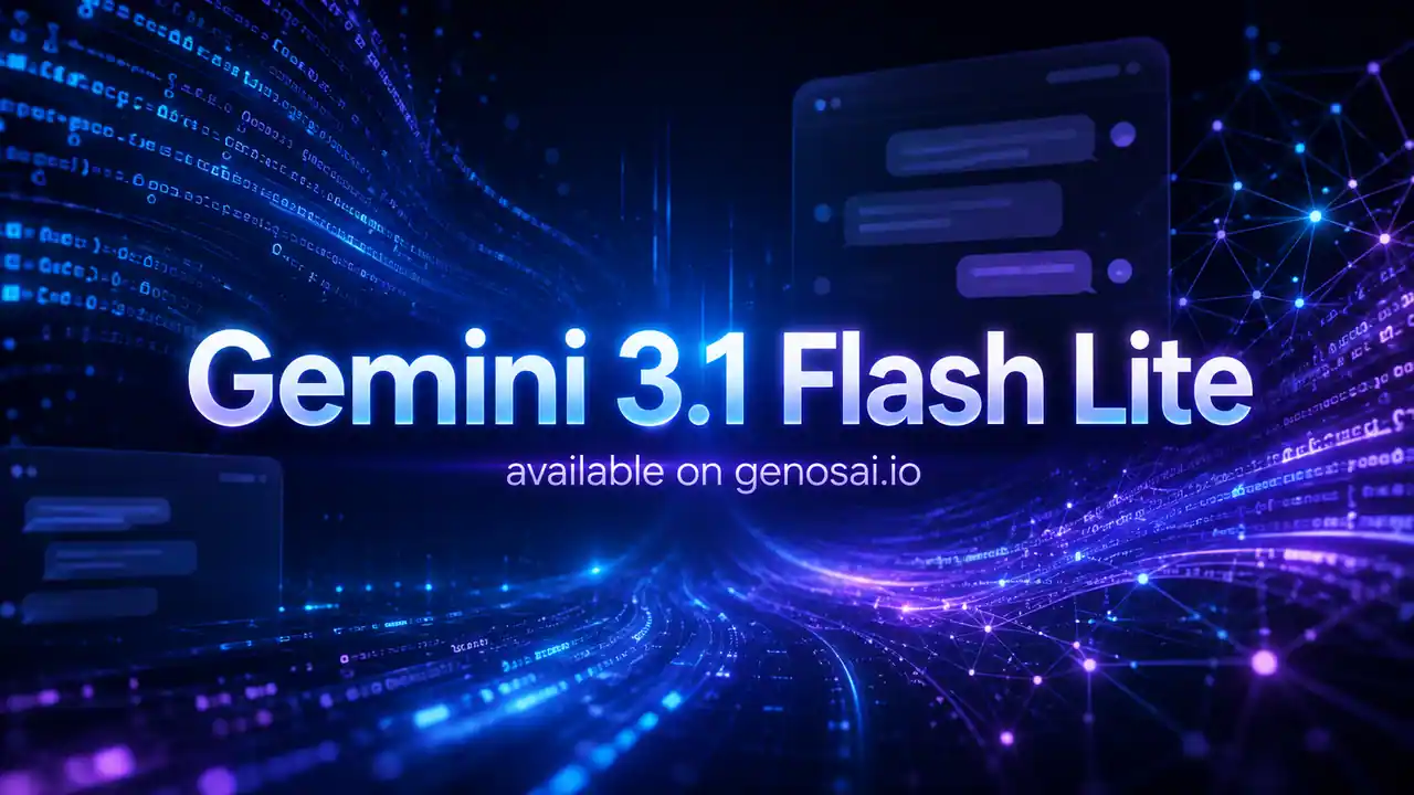 Gemini 3.1 Flash Lite
