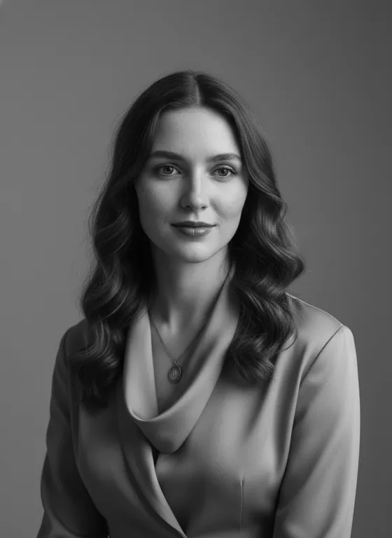 Studio Vogue fashion portrait of the person in the...