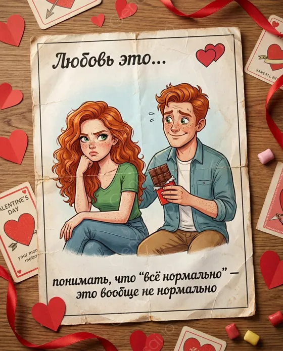 Используй прикреплённое референс-фото женщины и му...