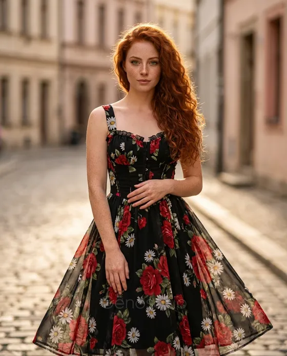 Фотореалистичный снимок женщины, не меняй черты ли...